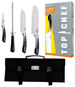 Top Chef - 5-Piece Knife Set - Steel